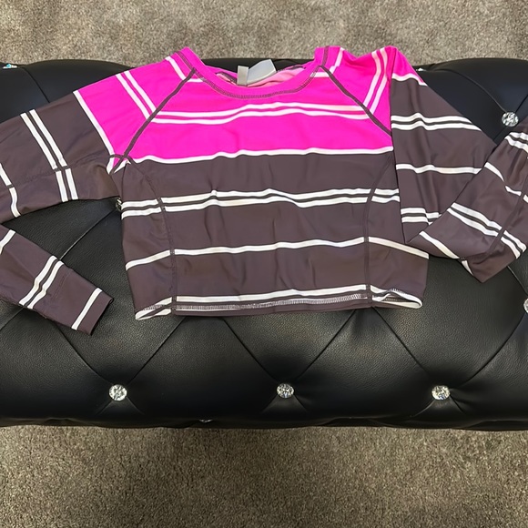 Athlete Women’s Swim Crop Top - Picture 1 of 3